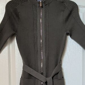 VENUS  Olive Green 3/4 Sleeve Dress